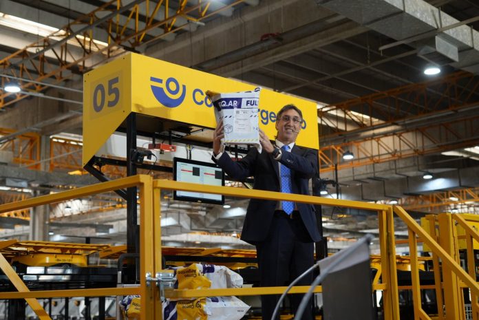 El Correo Argentino inauguró el primer centro robotizado de clasificación de paquetes de América Latina