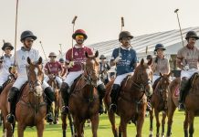El polo argentino desembarcó en Doha: polistas y caballos nacionales fueron condecorados en la primera edición qatarí