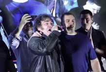 Javier Milei participa de un acto con “Las Fuerzas del Cielo” en un canal de streaming