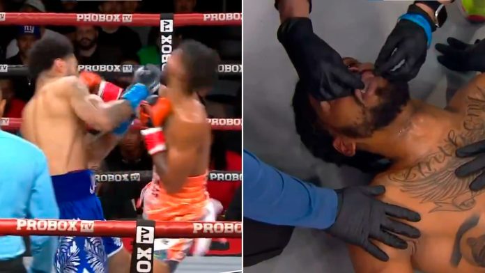 “Un final devastador”: el impactante KO en una pelea de boxeo que fue catalogado como el mejor del año