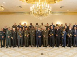 Argentina participa de una cumbre de jefes militares convocada por Estados Unidos en Washington