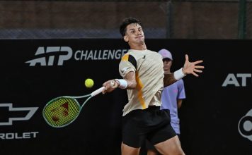 Camilo Ugo Carabelli y Juan Manuel Cerúndolo avanzaron sin problemas y se enfrentarán en semis del Rosario Challenger