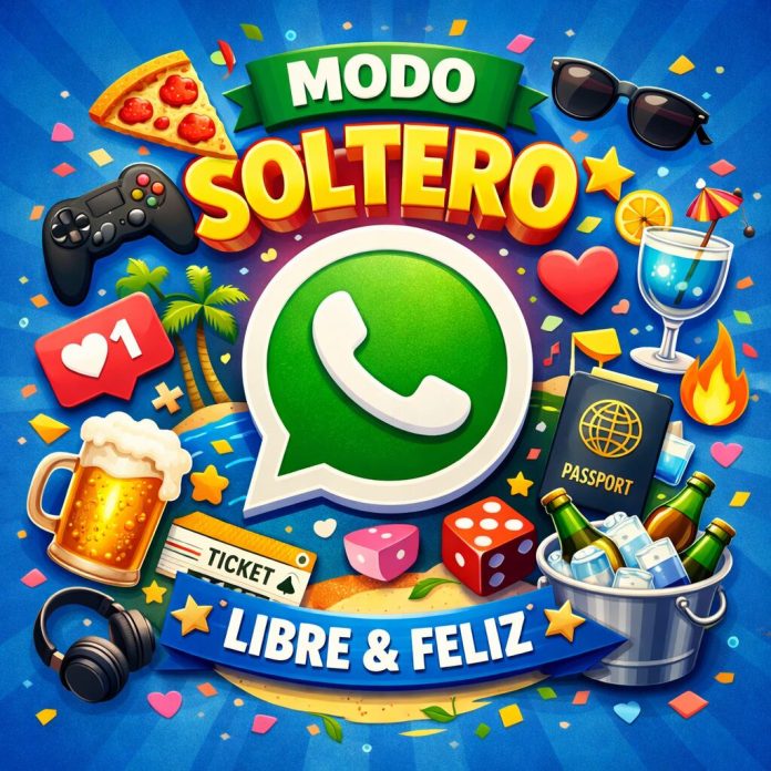 Cómo activar el “modo soltero” de WhatsApp
