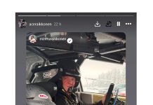 El video del hijo de 11 años de una leyenda de la Fórmula 1 manejando en la nieve que recorre el mundo