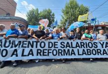 Marcha de la CGT, en vivo: las últimas noticias sobre la movilización en Congreso contra la reforma laboral