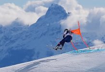 Una foto reveló la causa de la dramática caída que sufrió una figura del esquí en los Juegos Olímpicos de Invierno