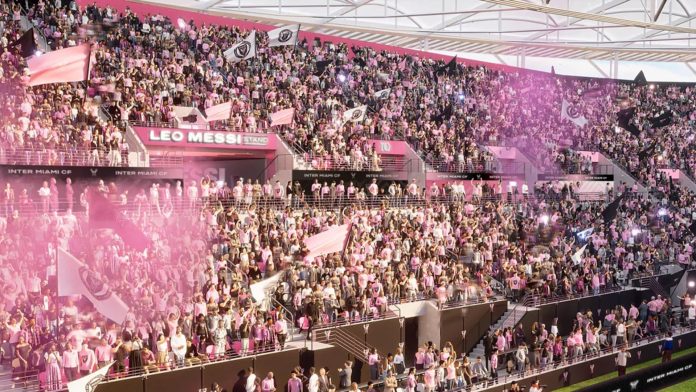 Con un emotivo video, Inter Miami anunció que una tribuna de su nuevo estadio llevará el nombre “Lionel Messi”