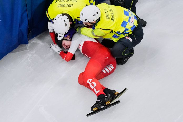 El calvario de la patinadora que sufrió un escalofriante corte en la cara durante los Juegos Olímpicos: “Tengo una placa de titanio”