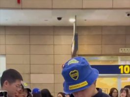 Furor por Franco Colapinto en China para la carrera de Fórmula 1: de la gorra de Boca a los regalos de los fanáticos