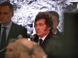 Javier Milei en acto por el aniversario del atentado a la embajada de Israel: “Un cobarde ataque del terrorismo iraní”