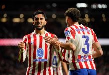 Jugada fantástica y cabezazo potente: los dos goles de Nico González en el sufrido triunfo del Atlético Madrid ante Real Sociedad