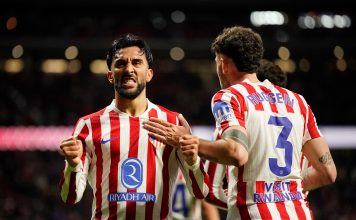 Jugada fantástica y cabezazo potente: los dos goles de Nico González en el sufrido triunfo del Atlético Madrid ante Real Sociedad