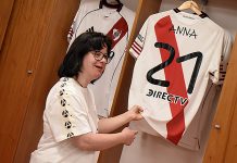 La camiseta especial que eligió River Plate ante Sarmiento en el marco del Día Mundial del Síndrome de Down