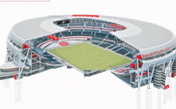 River Plate difundió nuevas imágenes de la reforma del Monumental: los detalles de la obra de ampliación y el techado