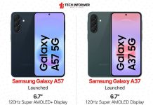 Samsung anuncia los nuevos smartphones Galaxy A57 5G y A37 5G