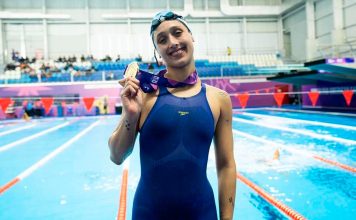 Agostina Hein arrasó con tres medallas de oro para Argentina en la jornada inaugural de los Juegos Suramericanos de la Juventud