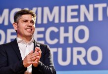 Axel Kicillof trata de tomar distancia de la interna del peronismo y busca consolidar su armado político