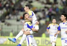 Con el primer gol de Di María en la Libertadores, Rosario Central le ganó 3-0 a Universidad Central en Venezuela y es líder del Grupo H