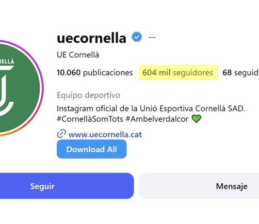 El “efecto Messi” tras la compra del UE Cornella en España: 500 mil nuevos seguidores y la reacción de todos en el club
