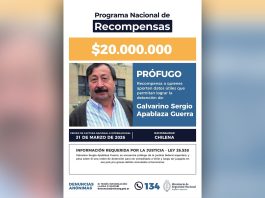 El exguerrillero chileno Galvarino Apablaza solicitó a la ONU paralizar su extradición por “riesgo de tortura”