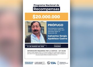 El exguerrillero chileno Galvarino Apablaza solicitó a la ONU paralizar su extradición por “riesgo de tortura”