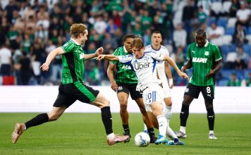 El golazo de emboquillada con la cabeza que convirtió Nico Paz: es el segundo máximo artillero de la Serie A