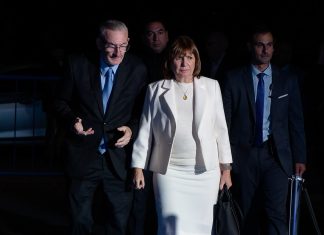 El reencuentro entre Mauricio Macri y Patricia Bullrich durante la cena de la Fundación Libertad