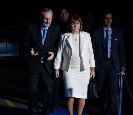 El reencuentro entre Mauricio Macri y Patricia Bullrich durante la cena de la Fundación Libertad