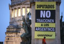 Habrá una marcha afuera del Congreso mientras los diputados debaten la modificación de la Ley de Glaciares