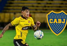 La filosa frase de un jugador de Barcelona de Ecuador contra Boca Juniors que elevó la temperatura antes del cruce por Libertadores