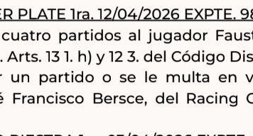 La fuerte sanción a Marcos Rojo por su expulsión en el clásico ante River: la durísima postura que tomaría Racing con el defensor