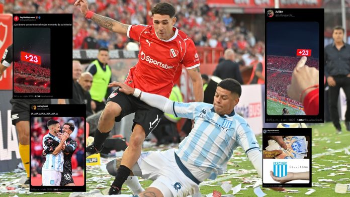 Los mejores memes de la victoria de Independiente ante Racing: la diferencia en el historial y las burlas a Maravilla Martínez