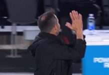 El show de gestos de Coudet: el pedido de disculpas a la hinchada de River Plate durante la caída ante Atlético Tucumán