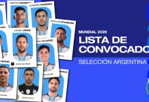 Lionel Scaloni dio a conocer la lista de 26 convocados de la selección argentina para el Mundial 2026
