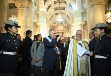 Osvaldo Jaldo participó del Tedeum en Tucumán y pidió por la unidad nacional: “No hay lugar para la grieta”