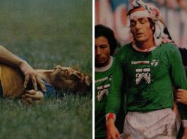 Ruggeri-Saccardi y la historia detrás de uno de los choques más épicos de la historia del fútbol argentino: “Nos rompimos la cabeza”