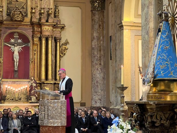 Tras el Tedeum, García Cuerva reiteró sus críticas a la dirigencia política: “Algunos habilitan situaciones de violencia”