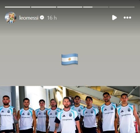 El épico posteo de Messi en la previa del último amistoso de la Selección antes del Mundial: los jugadores que lo acompañaron