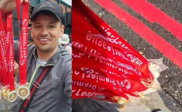 Fue a los festejos del Arsenal para vender réplicas de medallas de ganadores de la Premier League pero tenían un detalle oculto