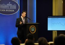 “La economía va bien, sabemos que falta pero pronto la situación va a mejorar para todos”, afirmó el nuevo vocero presidencial