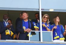 La reina Máxima celebró el histórico empate de Curazao en el Mundial: el baile junto al Rey y los jugadores en el vestuario