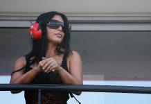 Las fotos de Kim Kardashian en el Gran Premio de Mónaco de F1 para alentar a su novio Lewis Hamilton: “Bienvenida al paddock”