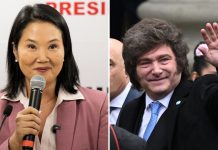 Milei felicitó a Keiko Fujimori por su triunfo electoral: “La región quiere volver al camino de la libertad”