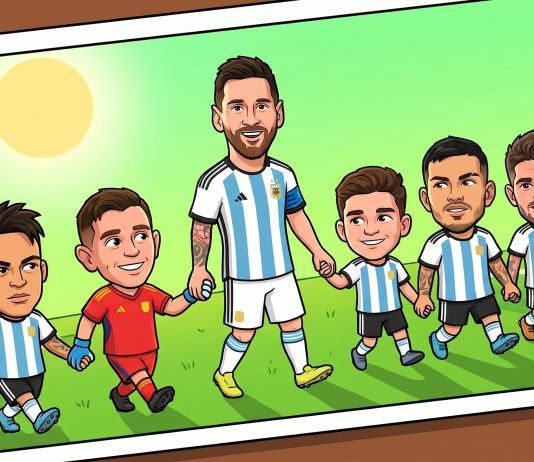 Qué edad tenían los jugadores de la selección argentina cuando Messi hizo su debut en el Mundial