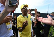 Una estrella de Hollywood visitó el entrenamiento de Brasil y aseguró que la Canarinha ganará el Mundial 2026