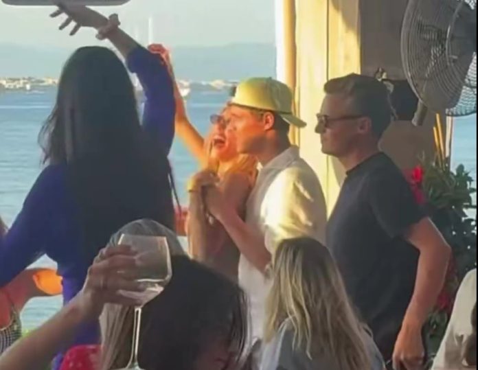 Una mesa llena de botellas y tres horas de baile: el sugerente video de Lando Norris con una famosa influencer tras su separación