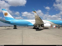 El Gobierno envió al avión presidencial ARG-01 a una inspección programada en Estados Unidos