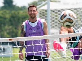 El mensaje de Messi tras la última práctica de Argentina en Kansas antes de la semi contra Inglaterra: las cuatro fotos que eligió