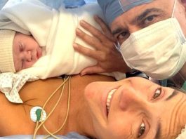 El saludo de Javier Milei al bebé de Jorge Macri y María Belén Ludueña durante el Tedeum por el Día de la Independencia
