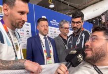 Esperó horas para hablar con Messi y lo consiguió: la historia del periodista venezolano que cumplió el sueño de cubrir un Mundial